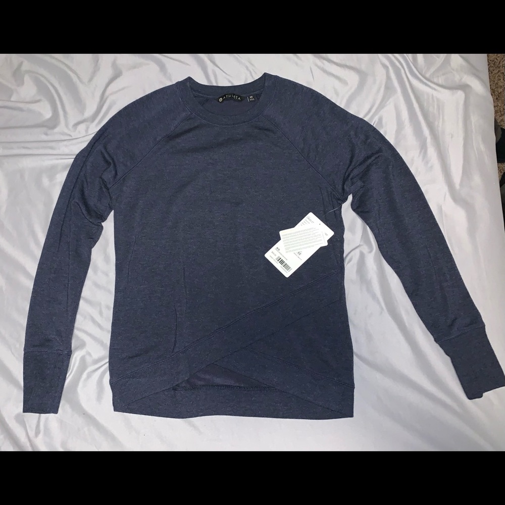 Athleta Criss Cross Sweatshirt